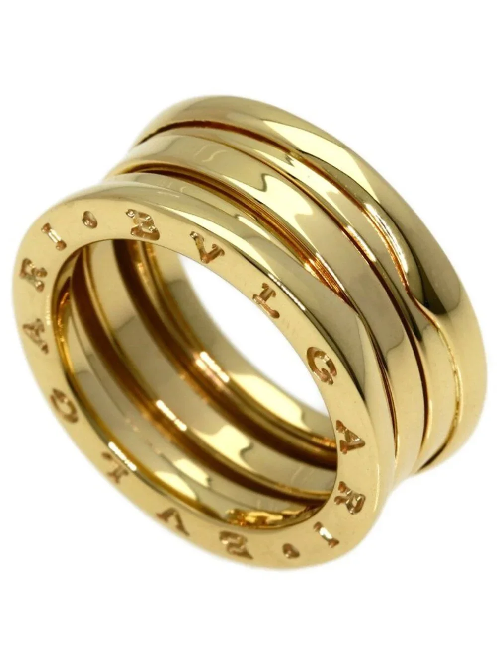 Bvlgari B-zero One Bands 51 Ring 18k Yellow Gold